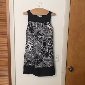 WHITE HOUSE|BLACK MARKET silk shift dress sz 0
